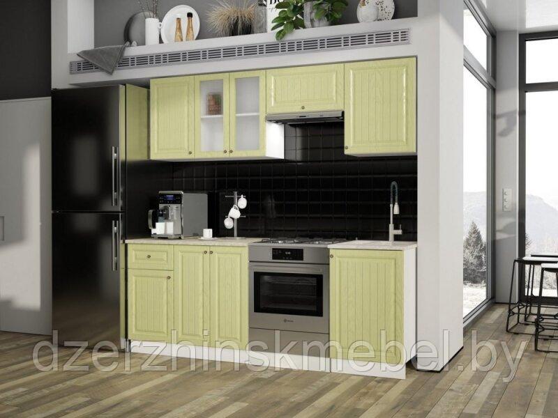Готовая кухня Хозяюшка 2,1м Фисташка МДФ