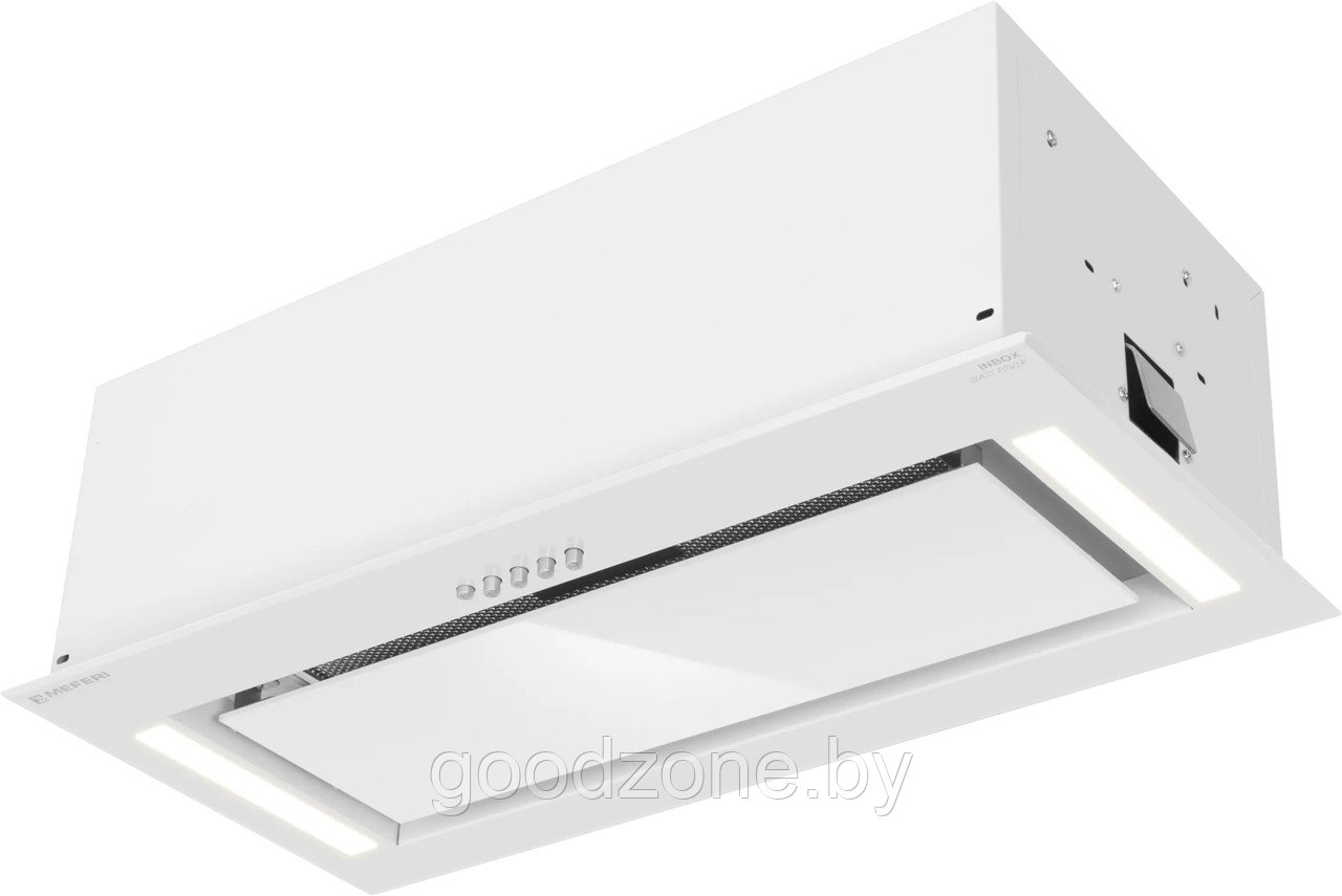 Кухонная вытяжка Meferi INBOX60WH Glass Power