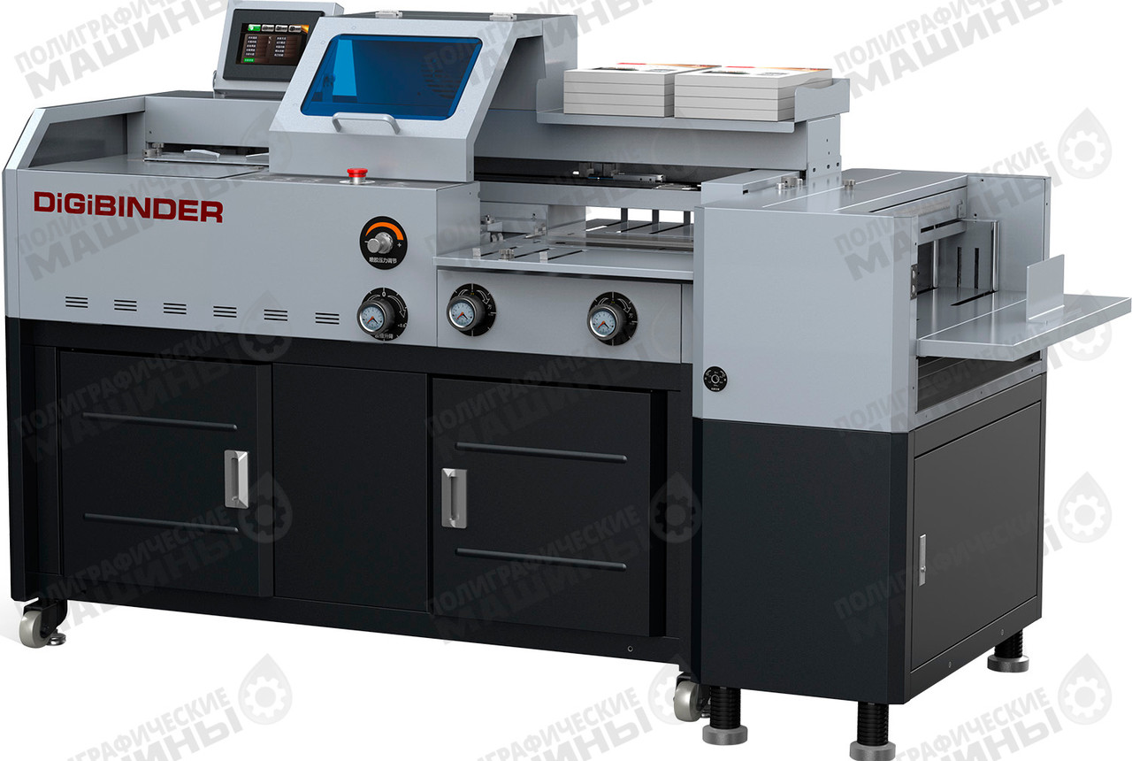 Цифровой ПУР-биндер с биговкой и автоподачей обложки DigiBINDER-460 PUR