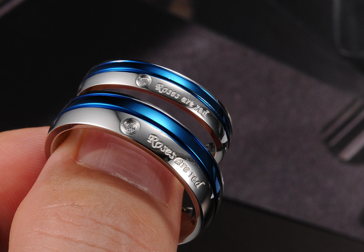 Парные кольца для влюбленных "Неразлучная пара 110" - фото 3 - id-p33139726