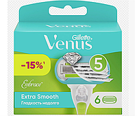 Сменные кассеты для бритвы Gillette Venus Embrace 6 шт
