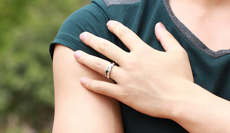 Парные кольца для влюбленных "Неразлучная пара 113" с гравировкой "Ты моя - я твой" - фото 5 - id-p33139735