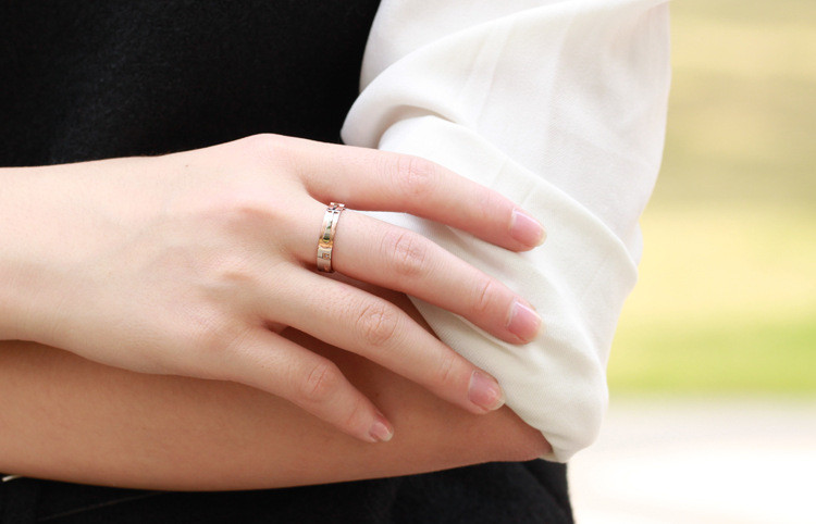 Парные кольца для влюбленных "Неразлучная пара 117" с гравировкой "Чистая любовь" - фото 6 - id-p33139790