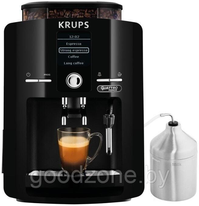 Кофемашина Krups Quattro Force EA82F010