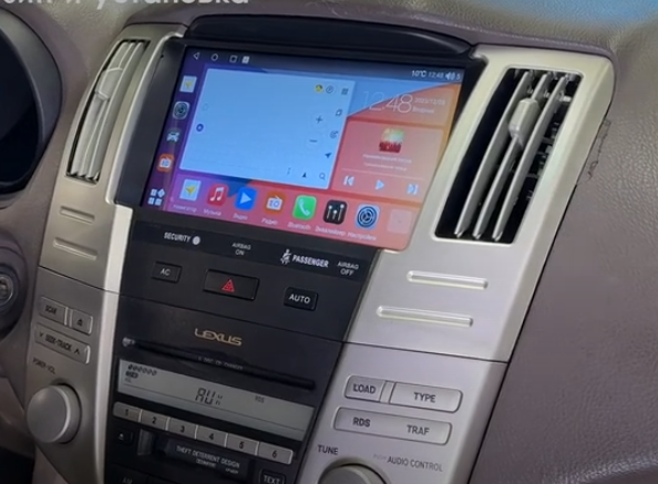 Штатное головное устройство Lexus RX II 300, RX II 330, RX II 350, RX II 400h 2003-2009 Teyes Android 10