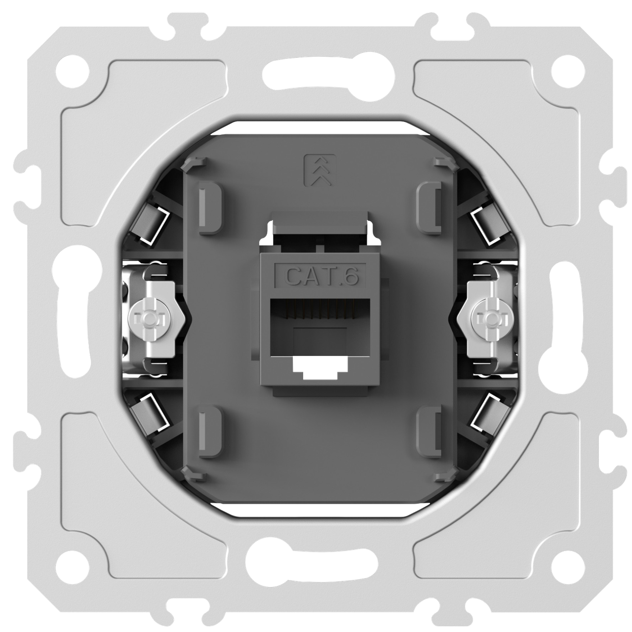 Механизм розетки RJ45/TV cat.5,ClassE-8/0-2400 МГц Donel A07