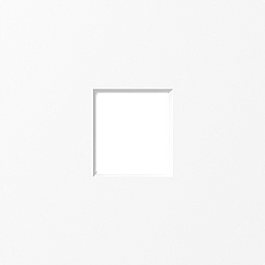 Накладка 1-я для розеток RJ45,TV,SAT , глянцевый белый Donel A07