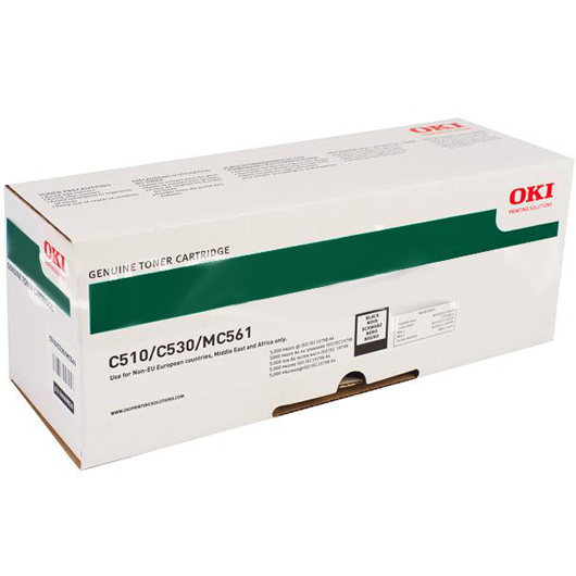 Тонер-картридж OKI C510/C530/MC561 черный (5K) (44469810)