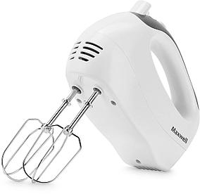 Миксер Maxwell MW-1356 W, ручной, белый