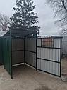 Контейнерная площадка на 1 контейнер КП-1-В, фото 2