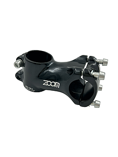 Вынос руля ZOOM TDS-D343B-8(ISO-M), L-60 мм, 15°, чёрный