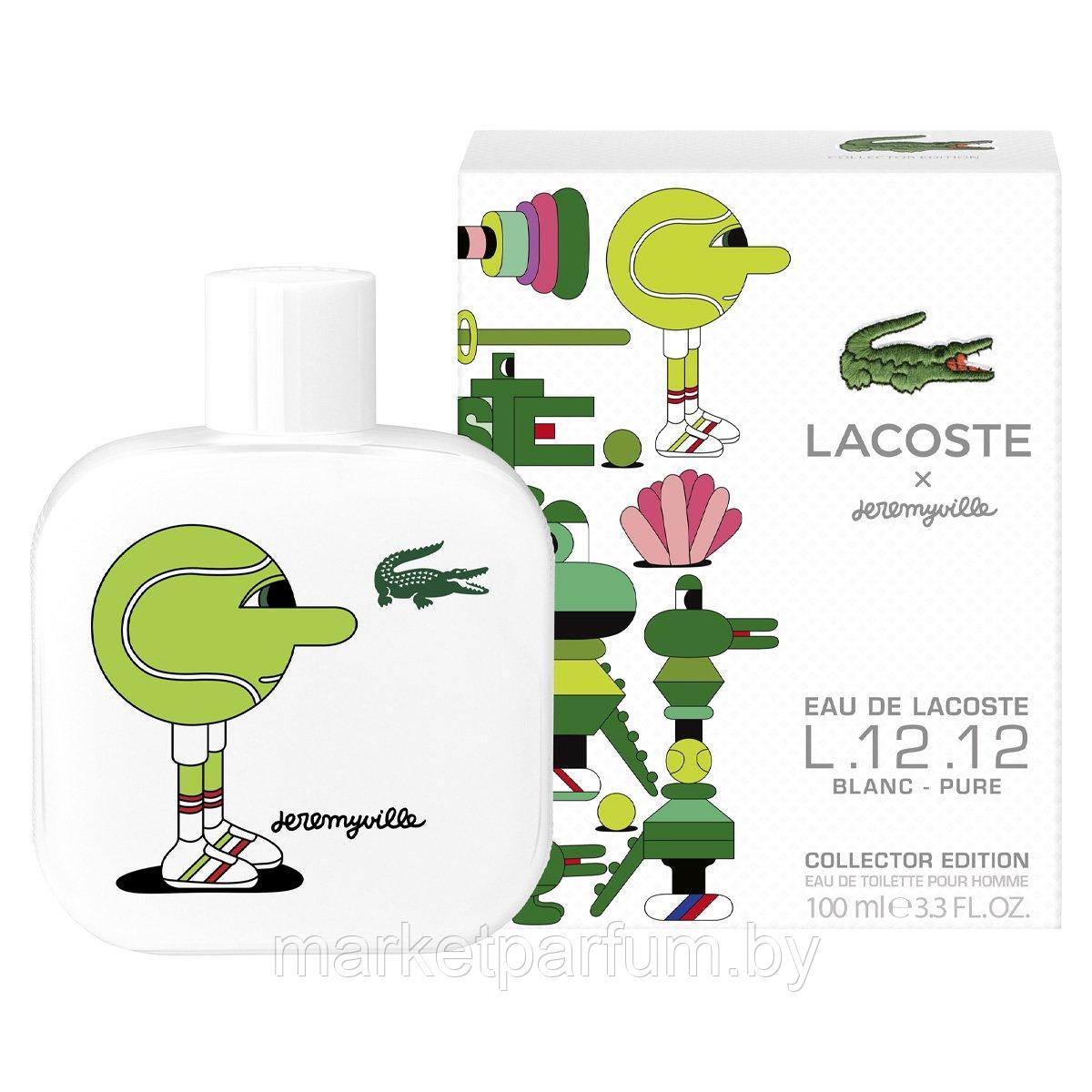 Lacoste – Eau de Lacoste L.12.12 Blanc Pure Collector Edition Pour Homme Jeremyville