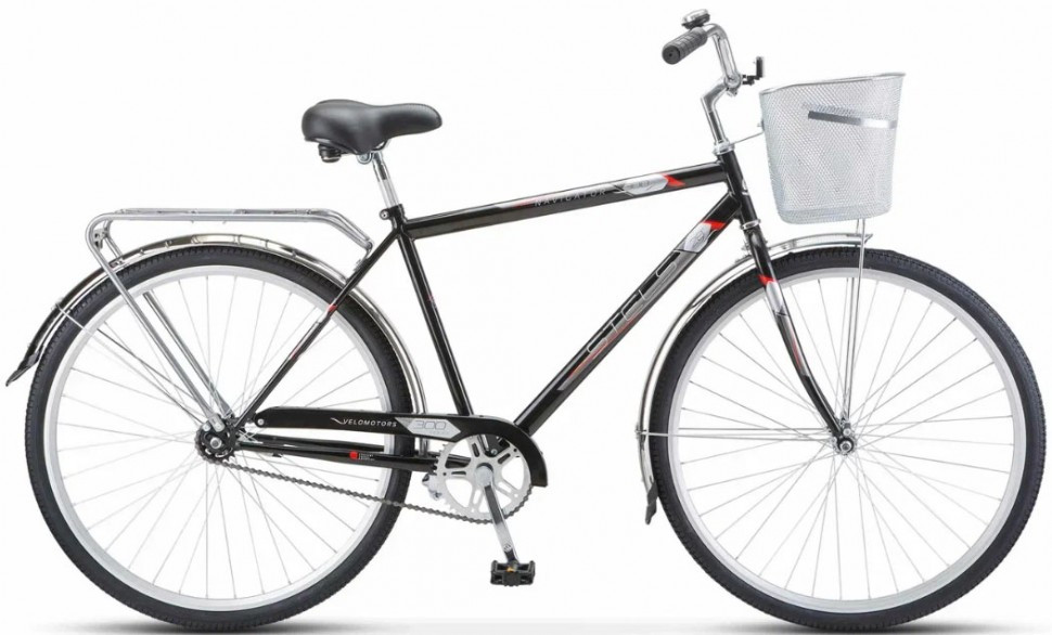 Велосипед Stels Avangard 300 Gent 28 р.20 2024 (черный)