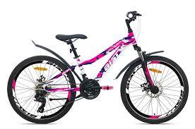 Велосипед AIST Rosy Junior 2.1 2024 (розовый/белый)
