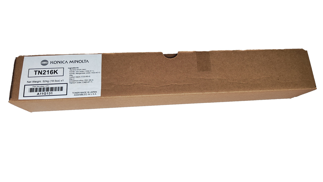 Картридж Konica Minolta TN-216K (A11G131) черный (для Bizhub  220, 280)