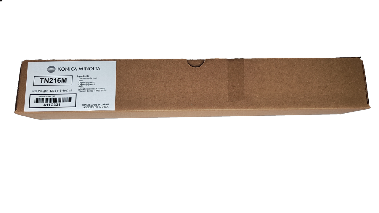 Картридж Konica Minolta TN-216M (A11G331) пурпурный (для Bizhub  220, 280)