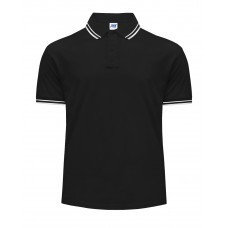 Джемпер  поло мужской черный (S-XL) POLO REGULAR MAN BLACK