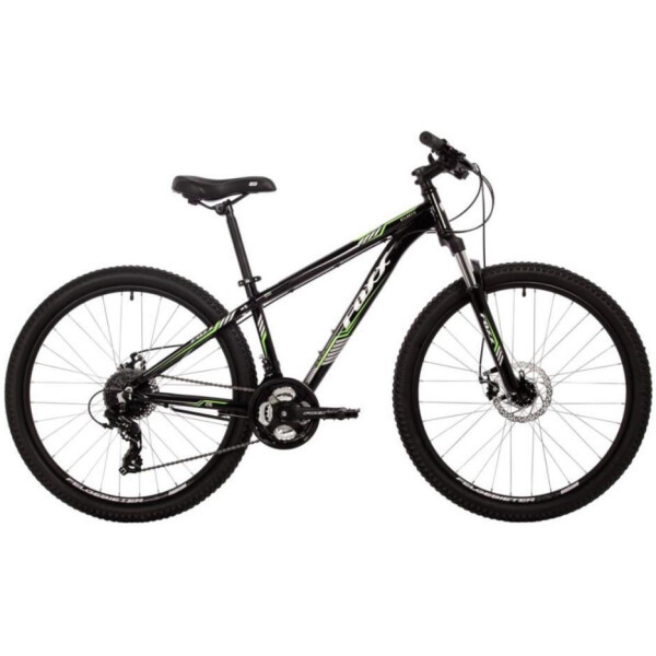 Велосипед Foxx Atlantic 27.5 р.16 2024 (черный/зеленый)