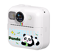 Детский фотоаппарат с моментальной печатью Kids Printing Camera (мгновенная черно-белая термопечать)