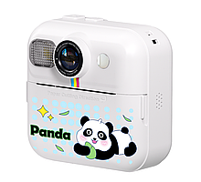 Детский фотоаппарат с моментальной печатью Kids Printing Camera (мгновенная черно-белая термопечать)