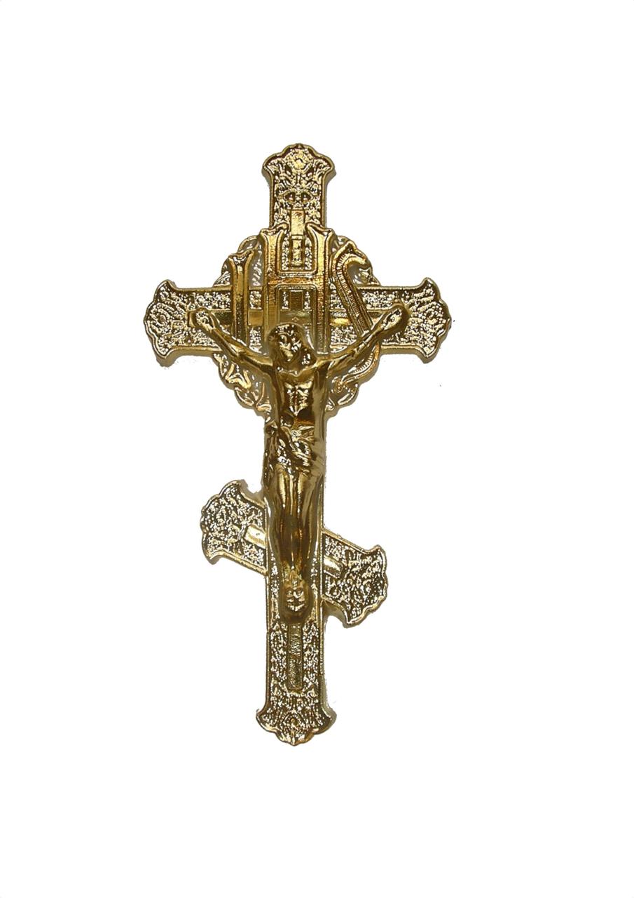 Крест №28 / Накладка из фольги для гроба/венка