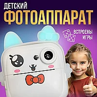 Детский Фотоаппарат моментальной печати Print camera