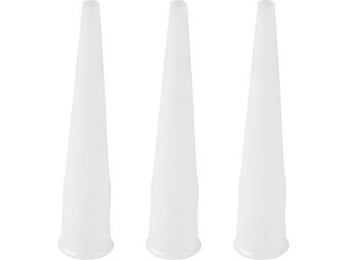 Сопло сменное для пистолета для герметиков (открытая туба) 3шт. Для BULL CG 1860 (для BULL CG 1860 и других