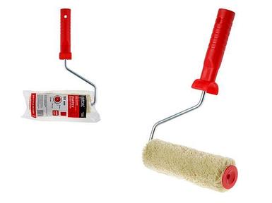 Валик "STARTEX" 40-180мм с ручкой 8мм STARTUL MASTER (ворс 12 мм, покраска стен и фасадов, полиакрил нитяной