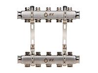 Коллекторная группа AVE162, 5 вых. AV Engineering (PRO серия Для отопления (радиаторы))