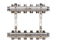 Коллекторная группа AVE162, 6 вых. AV Engineering (PRO серия Для отопления (радиаторы))
