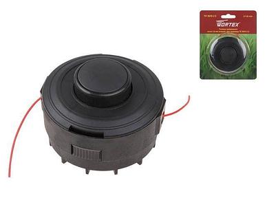 Головка триммерная WORTEX ТН 3610-2 S леска ф 1.6 мм полуавт. (прав. резьба М6х1.25 мм, подходит к триммеру