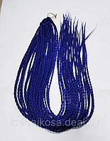 Сенегальские твисты Синий косы косички жгутики для плетения наращивания волос сенегалки
