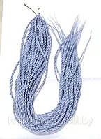 Сенегальские твисты Серо-голубой косы косички жгутики для плетения наращивания волос сенегалки