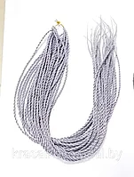 Сенегальские твисты Серый косы косички жгутики для плетения наращивания волос сенегалки