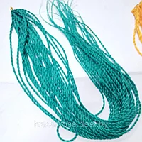 Сенегальские твисты Бирюзовый косы косички жгутики для плетения наращивания волос сенегалки