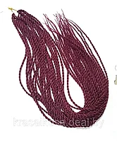 Сенегальские твисты Бордовый Вишневый косы косички жгутики для плетения наращивания волос сенегалки