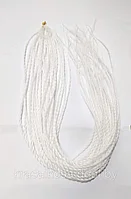 Сенегальские твисты Белый косы косички жгутики для плетения наращивания волос сенегалки