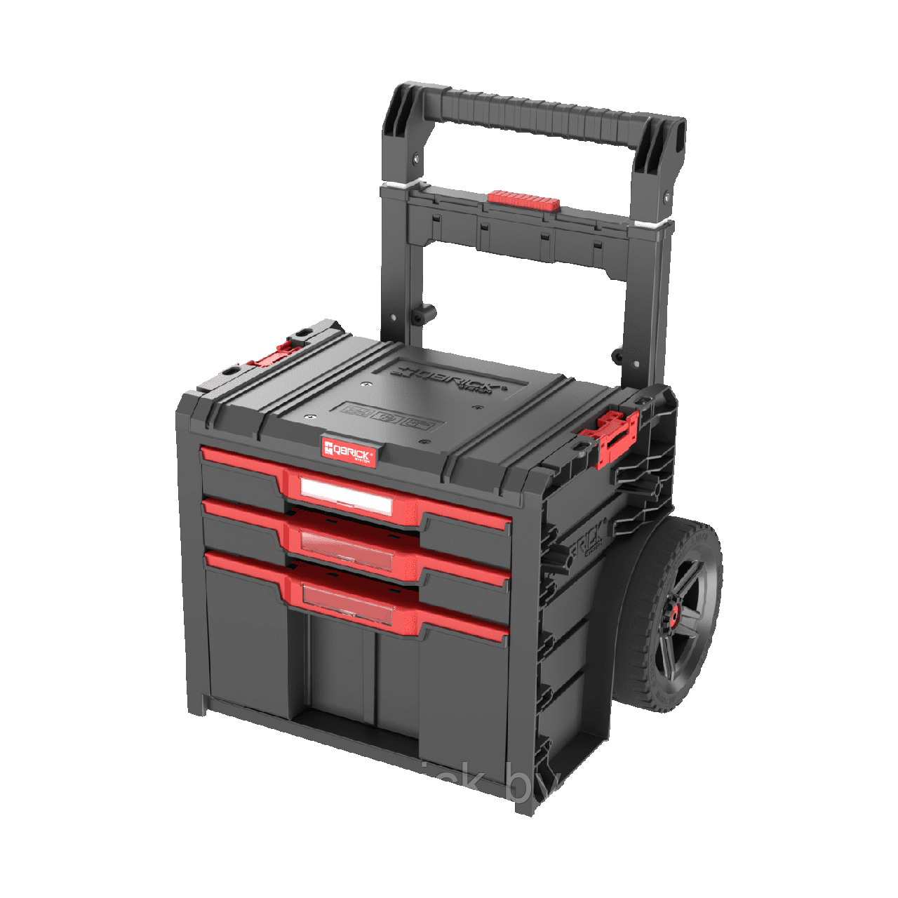 Ящик для инструментов Qbrick System PRO Cart 2.0 Plus Drawer 3, черный