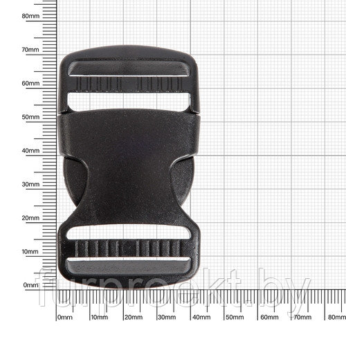 Фастекс 40 мм 322 черный (A 3818)