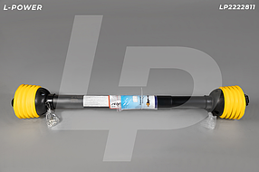 LP2222811 Вал карданный T2-870-1310/Z 8х1 (шлиц-шпонка) (10.016.6000-16.04С, крест.23,80х61,40) L-POWER