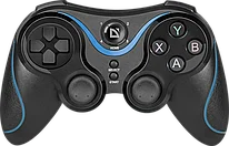 Беспроводной геймпад Defender Blast (Blaster), bluetooth, крепление для телефона, вибрация, android, PC, PS3