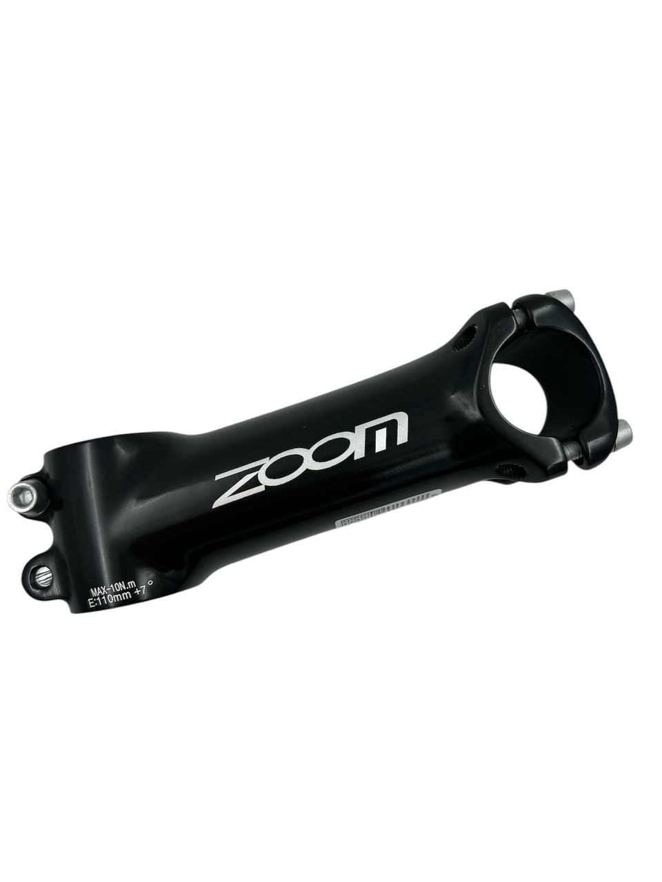 Вынос руля ZOOM TDS-D343B-8 (L-110 мм, 7°) чёрный