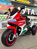 Детский электромотоцикл RiverToys C005MC (красный), фото 6