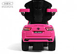 Детский толокар RiverToys Toyota Land Cruiser 300 Z002ZZ-A (розовый) 3в1 качалка, электромобиль, фото 5