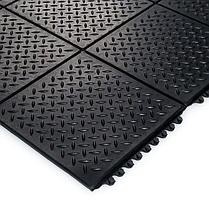 Резиновый мат-плитка Gum 90*90см, фото 2