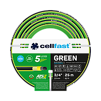 Шланг поливочный Cellfast GREEN ATS2 3/4" - 25 метров (пятислойный)