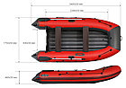Лодка надувная REEF TRITON 340 ND, фото 7