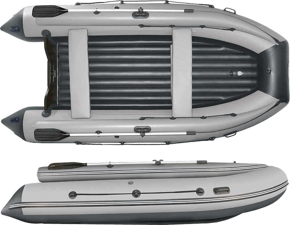 Лодка надувная REEF TRITON 390 NDFi с интегрированным фальшбортом