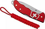 Складной нож Victorinox Evoke Alox 0.9415.D20 (красный), фото 9