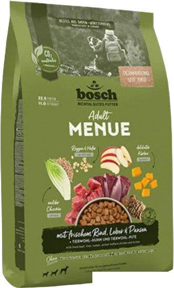 Сухой корм для собак Bosch HPC Menue Adult говядина с рожью и овсом 5414024 (2.4 кг)